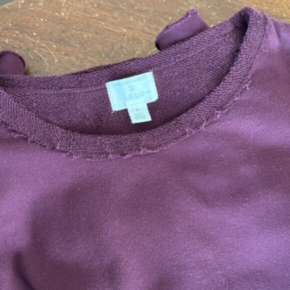 Caslon Sweatshirt w/Fluted Sleeve (M) - Picture 4 of 5